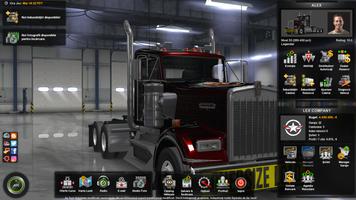 Truck Simulator Europe اسکرین شاٹ 1