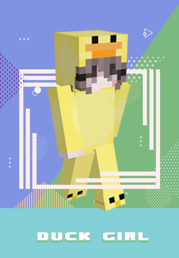 netflix duck  Minecraft Skin