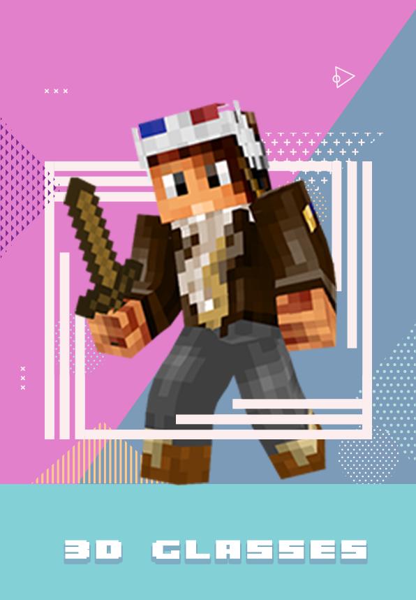 3d Glasses Skin For Minecraft For Android Apk Download