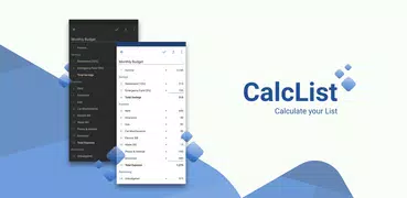 CalcList - Calculate Your List