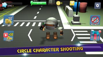 Circle Shooter: Free Shooting  captura de pantalla 2