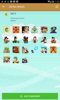 DBZ - Goku Sticker for Whatsapp โปสเตอร์