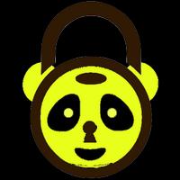 Panda Lock Screen اسکرین شاٹ 1