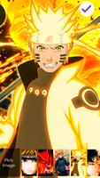 Anime Theme Naruto Hero Screen Lock captura de pantalla 2