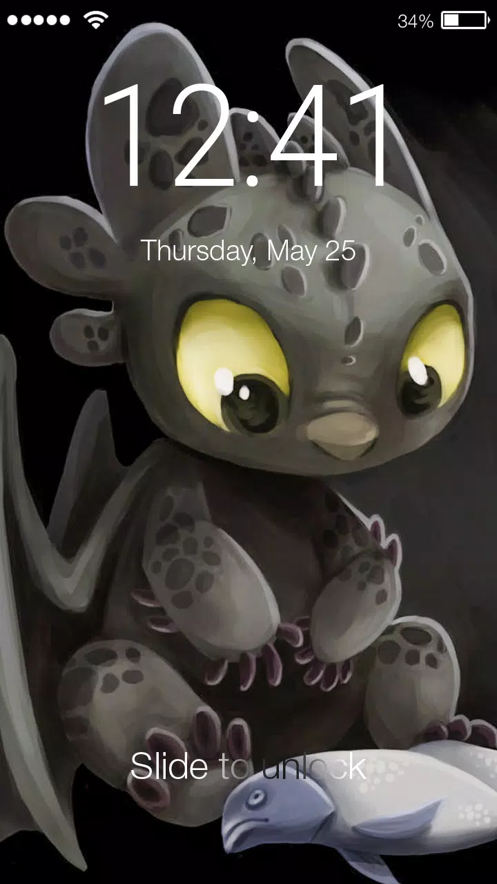 Tải xuống APK Little Dragon Cute Toothless Carton Screen Lock cho ...