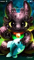 Little Dragon Cute Toothless Carton Screen Lock تصوير الشاشة 1