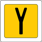 Yellow.Live - School Bus Track Zeichen