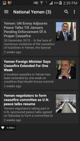Yemen News English capture d'écran 1