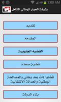 وثيقة الحوار الوطني الشامل-يمن الملصق
