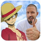 Selfie with Luffy One Piece 아이콘