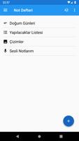 Not Defteri: notlar alın syot layar 1