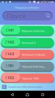 Пищевые добавки. Без рекламы постер
