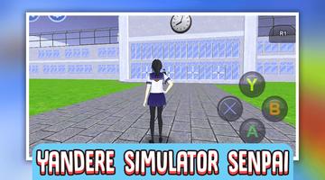 Yandere High School Guide Simulator 💙 Affiche