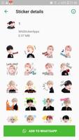 BTS Idol WAStickerApps Ekran Görüntüsü 1