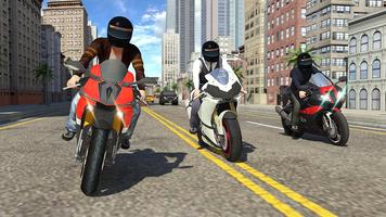 Bike Attack Race Game پوسٹر
