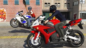 Bike Attack Race Game اسکرین شاٹ 1