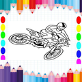 Coloring Motorcycle Pages