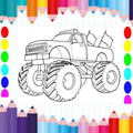 Coloring Car For Kids