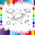 Coloring Planet For Kids