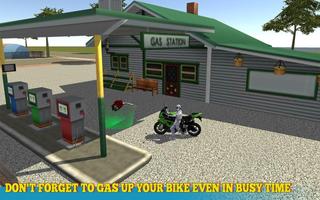 Moto Rider Delivery Racing capture d'écran 2