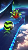 Space Rolling Balls Race پوسٹر