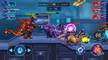 Perang Dinosaur Mech syot layar 3