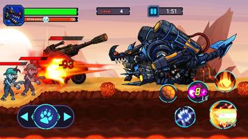 پوستر Mech Dinosaur War