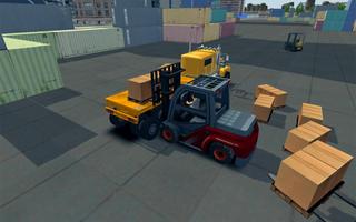 Forklift Simulator постер