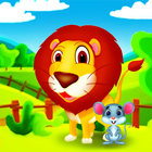 Lion & the Mouse - Interactive Storybook & Games ícone
