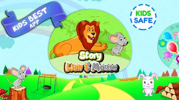 Lion & the Mouse - Interactive Storybook & Games Cartaz