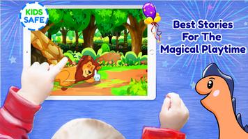 Lion & the Mouse - Interactive Storybook & Games imagem de tela 1