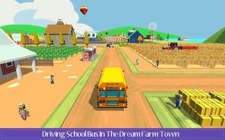 School Bus Farm Driving ภาพหน้าจอ 2
