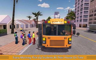 School Bus Game Pro Cartaz