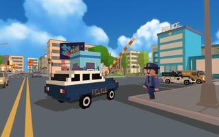 Ultimate Police Blocky City poster