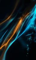 Abstract Blue live wallpaper Affiche