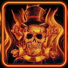 Fire Skull Scary 图标