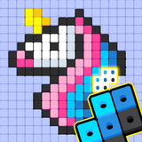 Block Color Art: jigsaw puzzle icône