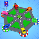Hexa-Parkplatz-Puzzlespiele Zeichen