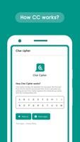 Char Cipher स्क्रीनशॉट 3
