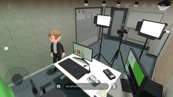 대구통합도서관 메타버스 الملصق
