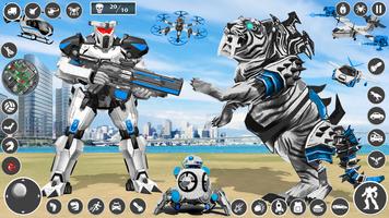 Multi Robot Car Transform Game capture d'écran 3