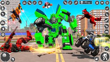 Multi Robot Car Transform Game imagem de tela 1
