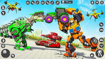 Multi Robot Car Transform Game imagem de tela 2