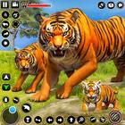 Tiger Simulator Lion games 3D ไอคอน