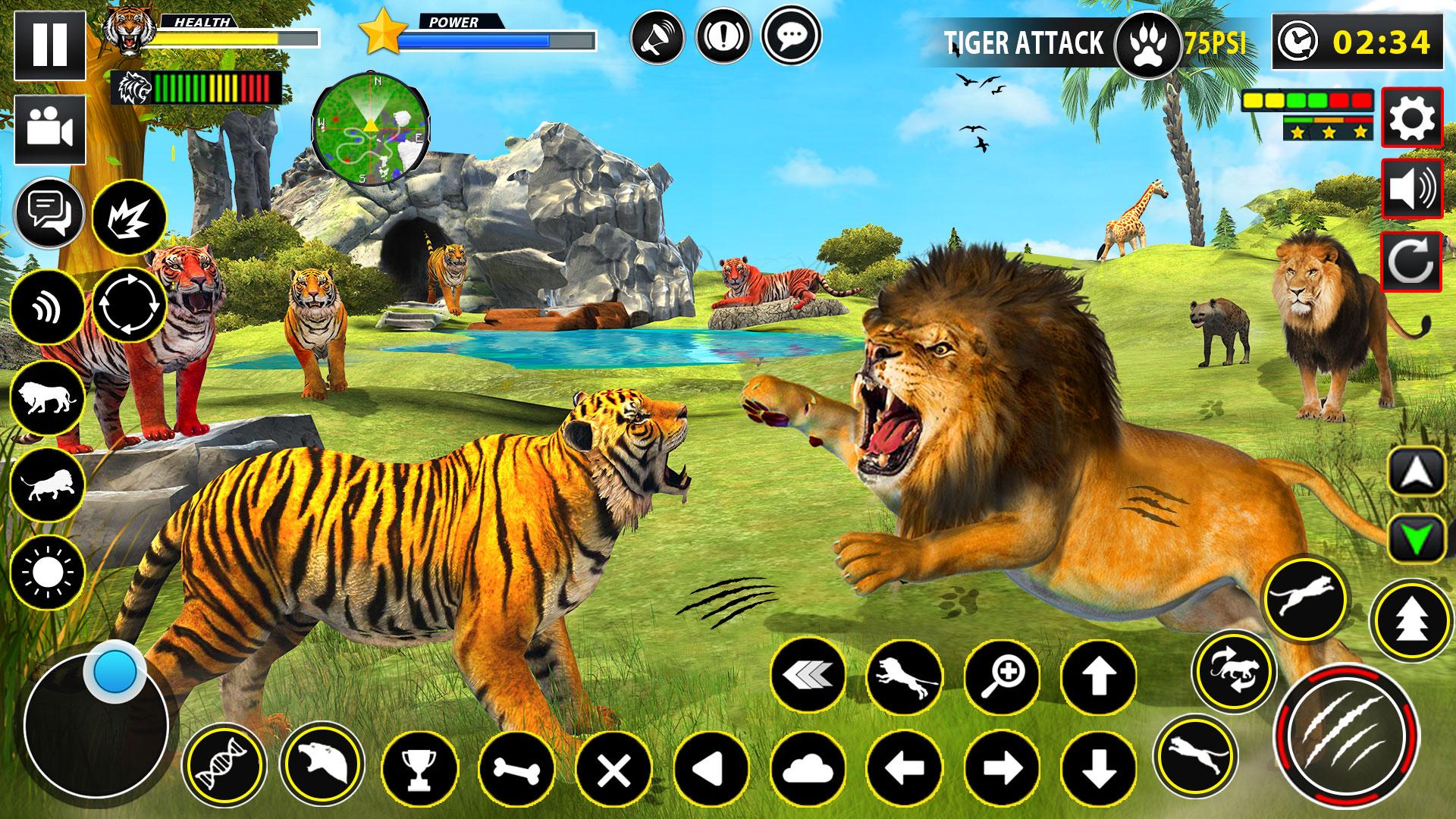 Черный лев игра. Игры для тигры. Tiger Simulator. Игра Лев. Tiger Simulator 3 d.