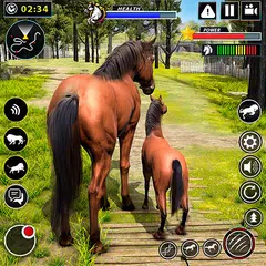 Wild Horse Family Simulator アプリダウンロード