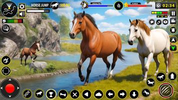 Wild Horse Family Simulator ポスター