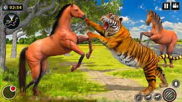 Wild Horse Family Simulator скриншот 1