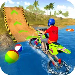 Water Bike Surfing Stunt- Xtreme Racing Games 2020 APK download