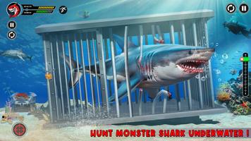 Shark Attack FPS Sniper Game imagem de tela 2